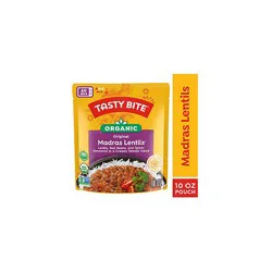 Tasty Bite Organic Madras Lentils Savory Lentil Curry - 10 Oz