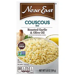 Near East Couscous Mix Roasted Garlic & Olive Oil Box - 5.8 Oz