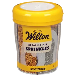 Wilton Metallic Mix Sprinkles 7 oz