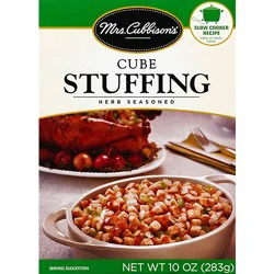 Mrs. Cubbisons Stuffing Seasoned Herb Cube Box - 10 Oz