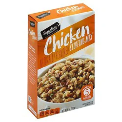 Signature Select Chicken Flavored Stuffing Mix Box - 6 Oz