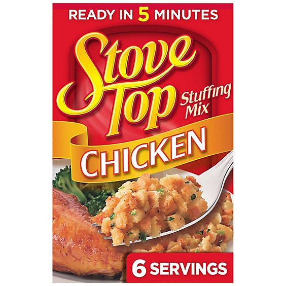 slide 1 of 12, Stove Top Stuffing Mix For Chicken Box - 6 Oz, 6 oz