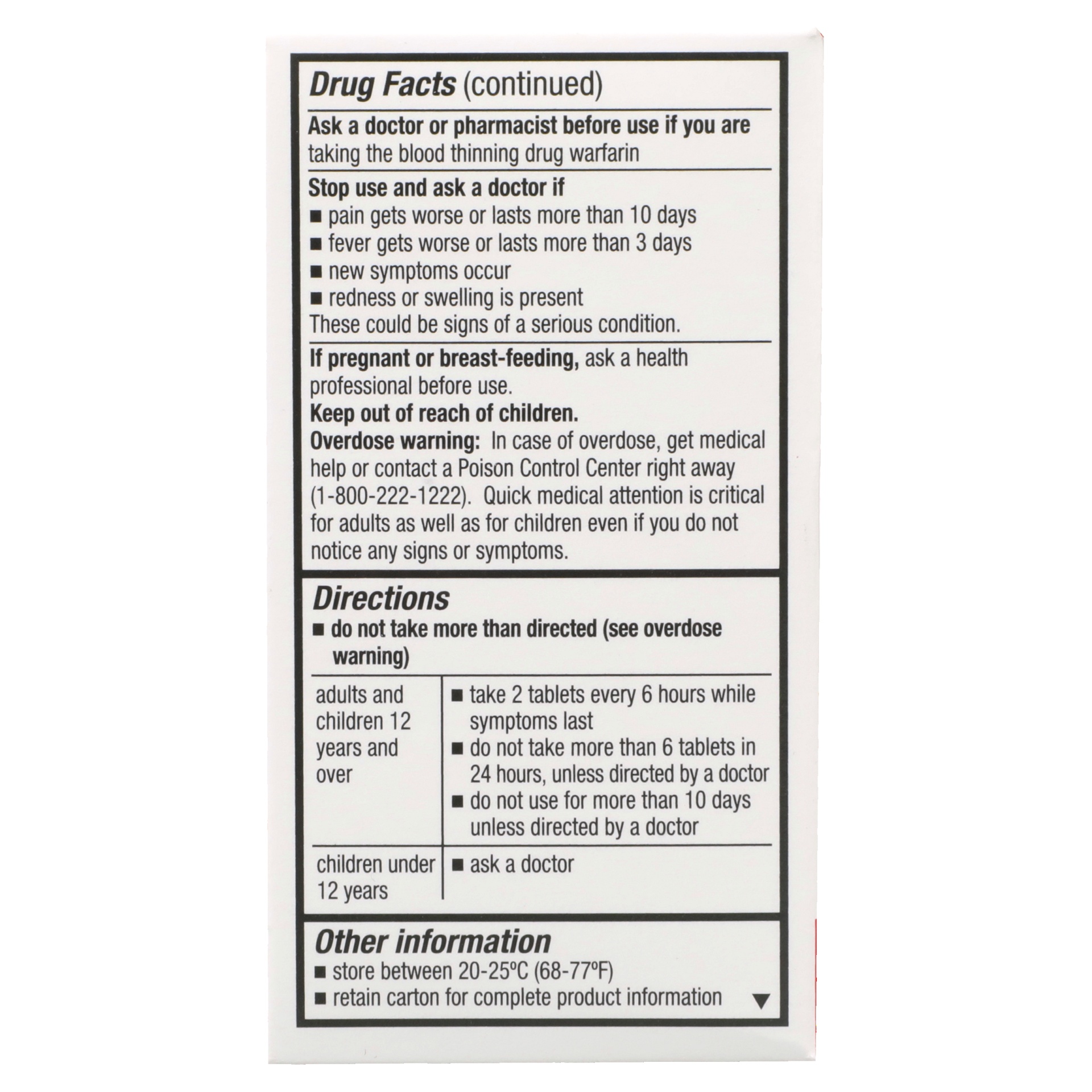 slide 3 of 6, TopCare Health Adults Extra Strength 500 Mg Pain Relief Tablets 60 ea, 60 ct