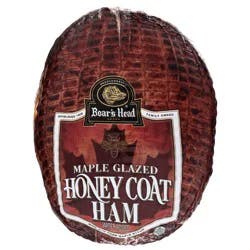 Boar's Head Maple Glazed Honey Coat Ham 1 Each