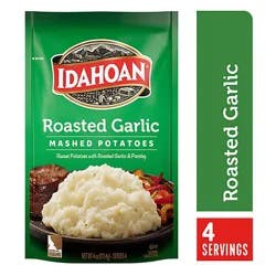 Idahoan Roasted Garlic Mashed Potatoes Pouch - 4 Oz