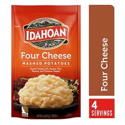 Idahoan Four Cheese Mashed Potatoes Pouch - 4 Oz