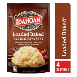 Idahoan Loaded Baked Mashed Potatoes Pouch - 4 Oz