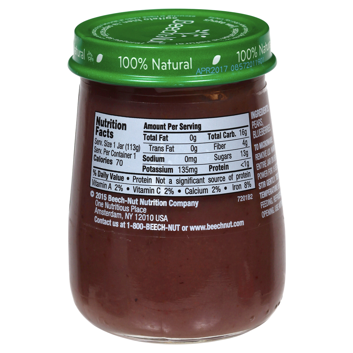 slide 3 of 4, Beech-Nut Baby Food, 4 oz