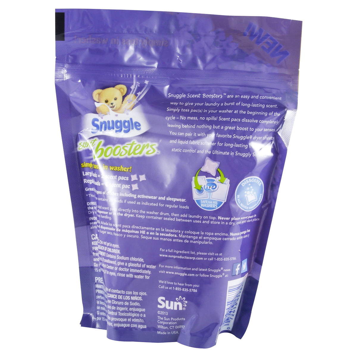 slide 2 of 2, Snuggle Scent Boosters Lavender Joy Concentrated Scent Pacs, 20 ct