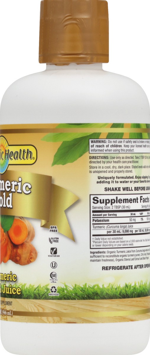 slide 7 of 10, Dynamic Health Turmeric Gold 32 oz, 32 oz