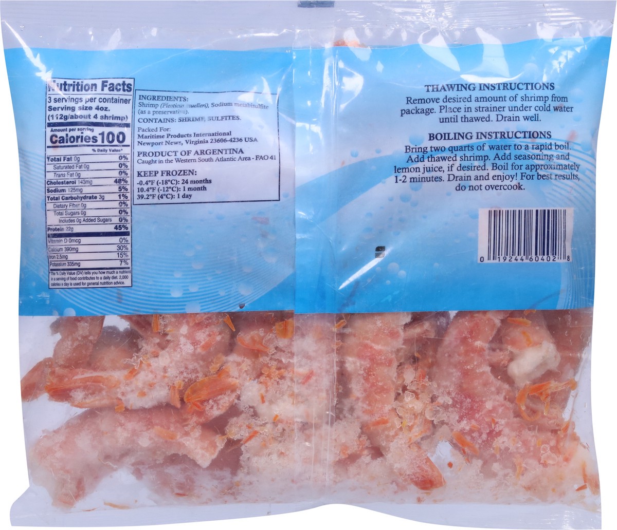 slide 6 of 13, Ocean Bonnie Wild Caught Agentine Red Shrimp 1 lb, 1 lb