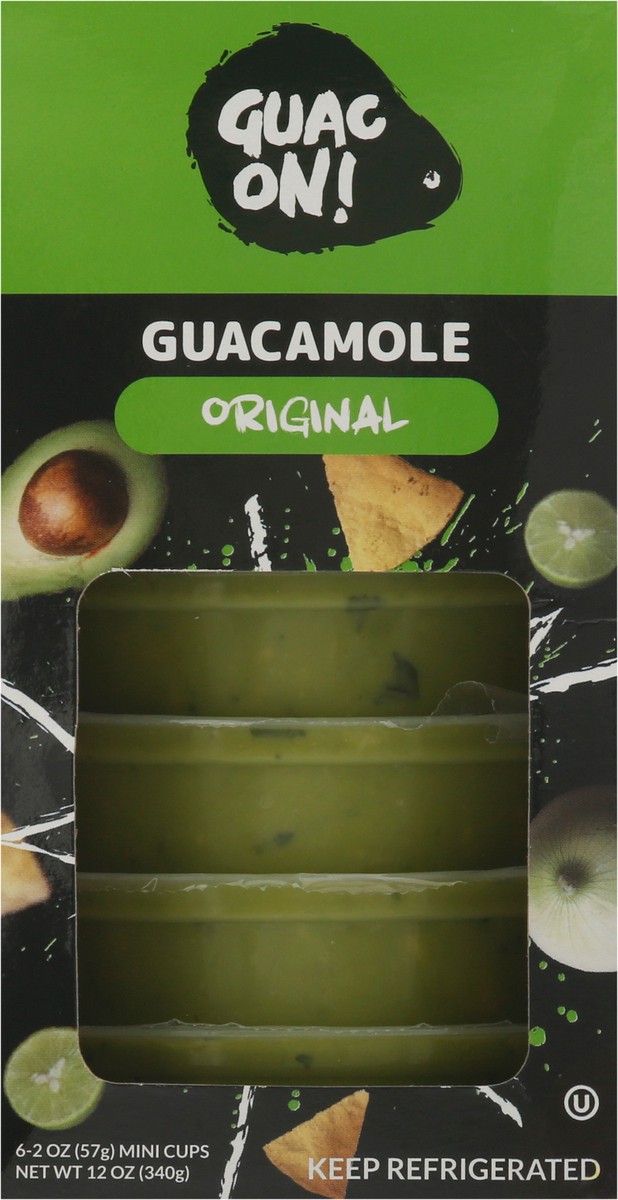 slide 9 of 13, Guac On! Original Guacamole 6 - 2 oz Cups, 6 ct