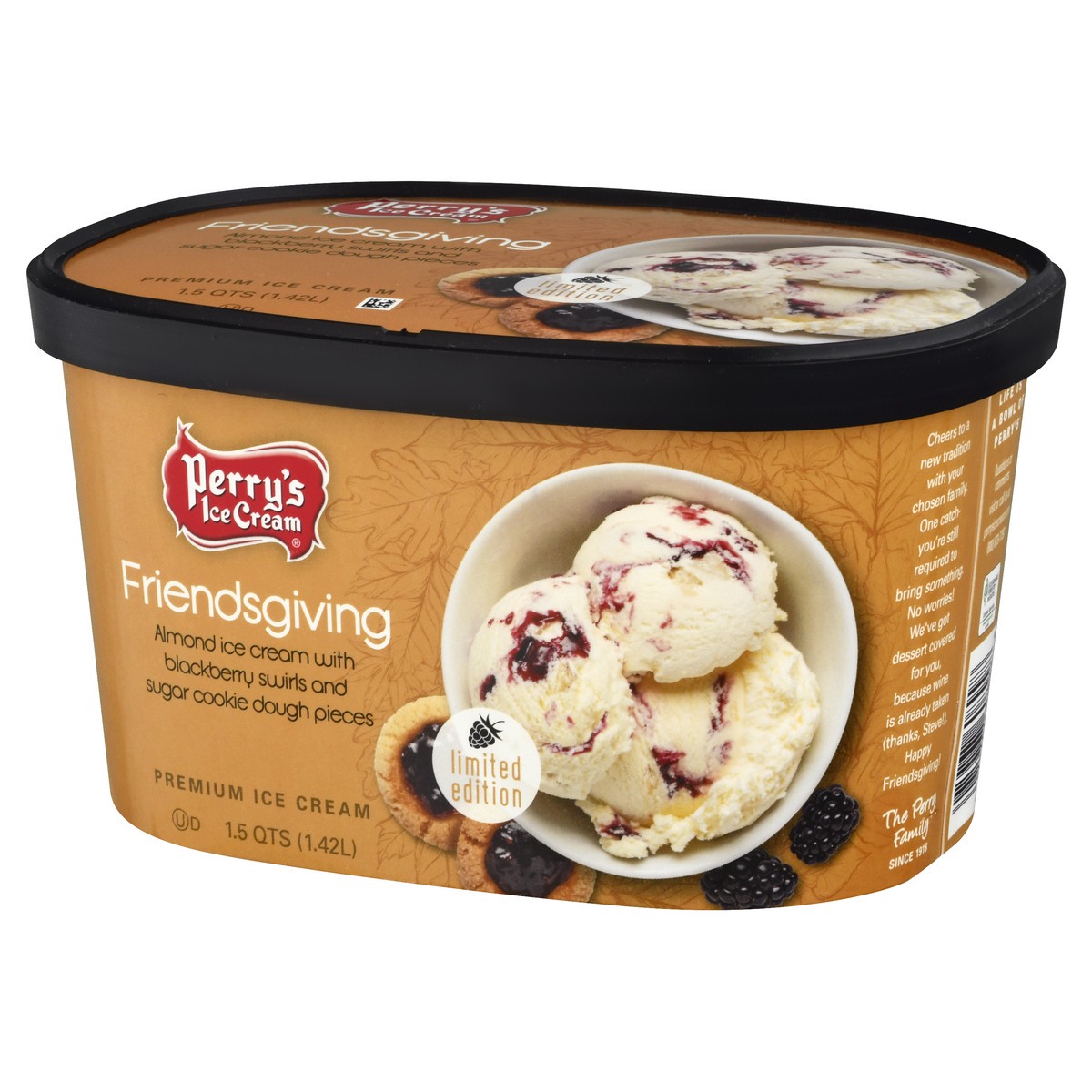 slide 6 of 14, Perry's Ice Cream Premium Friendsgiving Ice Cream 1.5 qt, 1.50 qt