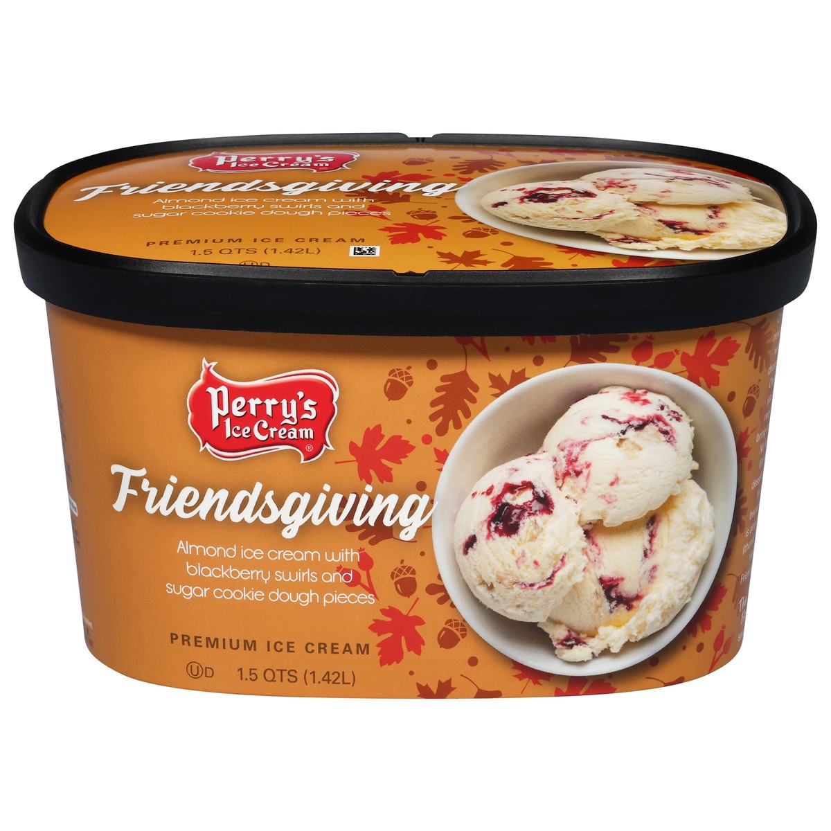 slide 1 of 14, Perry's Ice Cream Premium Friendsgiving Ice Cream 1.5 qt, 1.50 qt