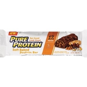 slide 1 of 1, Pure Protein Chocolate Peanut Butter Protein Bars 50g, 6CT, 6 ct