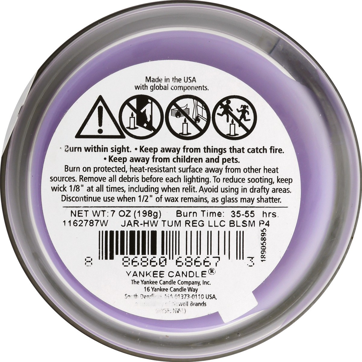 slide 4 of 6, Yankee Candle - Tumbler Candle Lilac Blossoms, 7 oz
