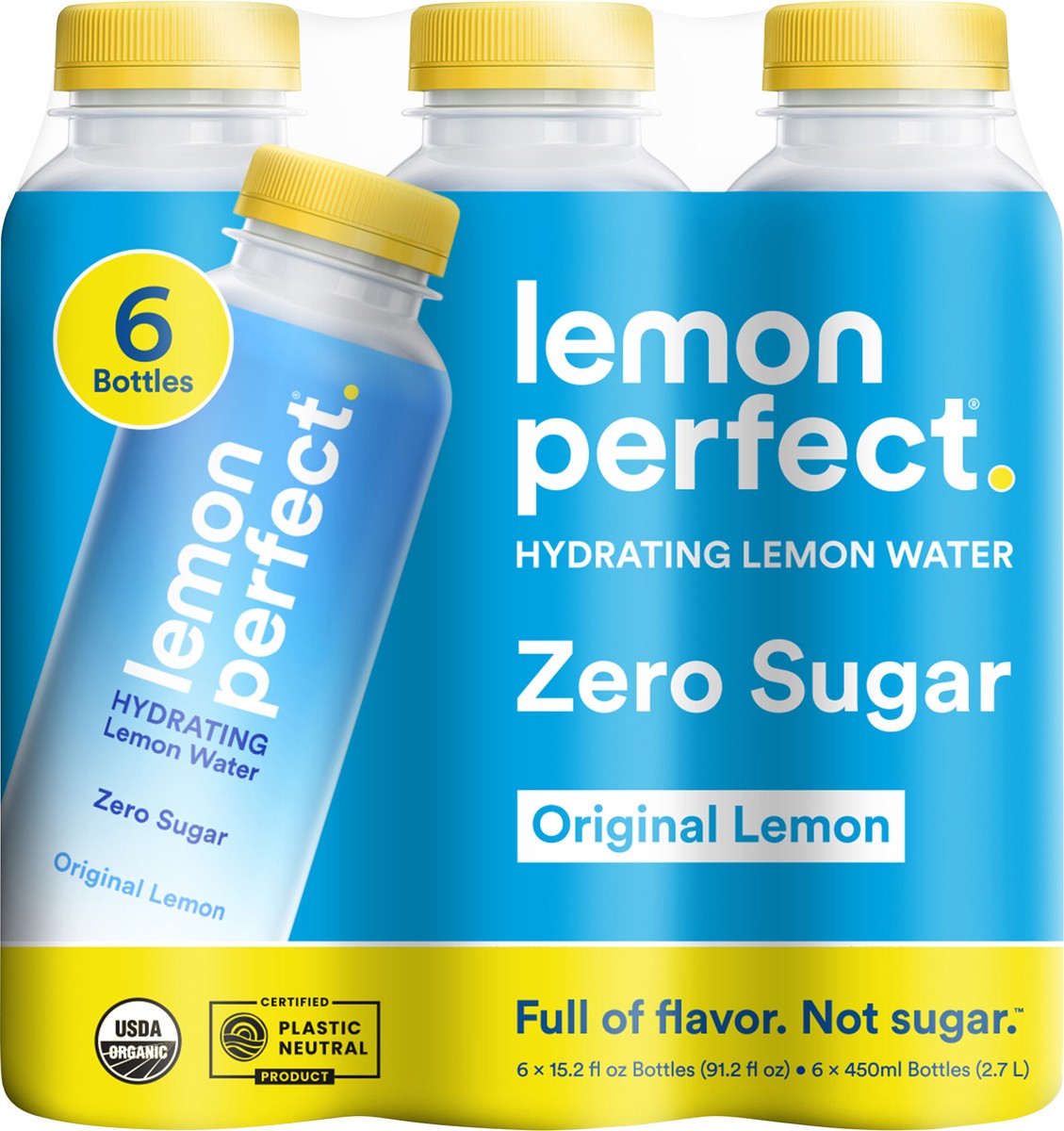 slide 4 of 12, Lemon Perfect Original Lemon Hydrating Lemon Water, 15.2 Fl Oz 6-Pack, 6 ct; 15.2 oz