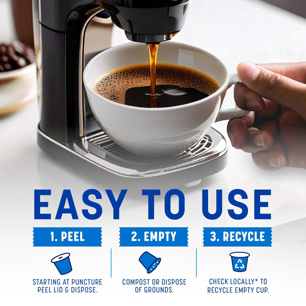 slide 2 of 5, Kroger Blueberry Crumb Cake Coffee - 12 ct, 12 ct