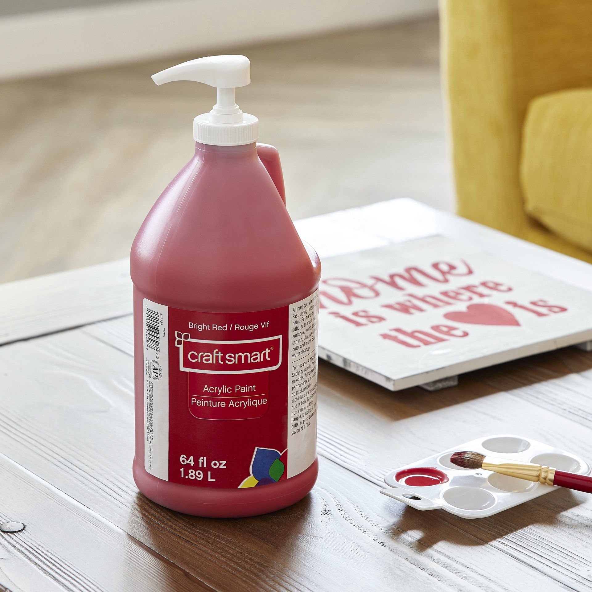 slide 2 of 3, 64oz. Acrylic Paint By Craft Smart, 64 oz