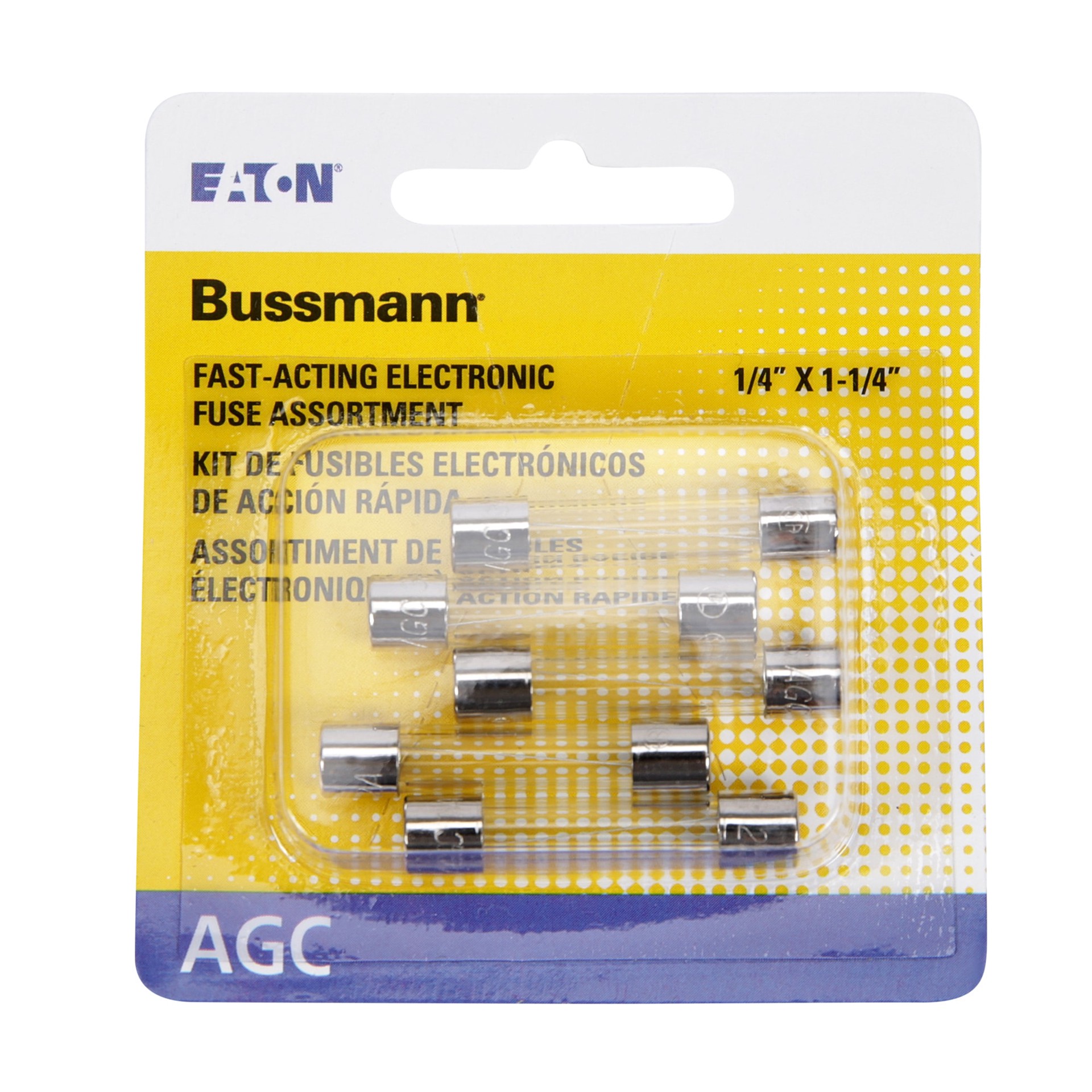 slide 2 of 3, Cooper Bussmann 5 -Pack 3 Amp Fast acting Fuse, 1 ct