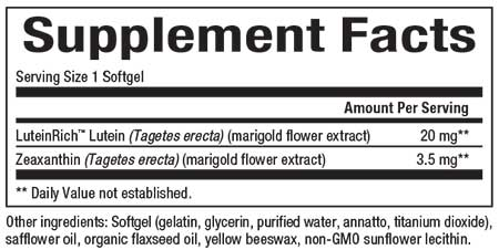 slide 2 of 2, Natural Factors Lutein, 45 g