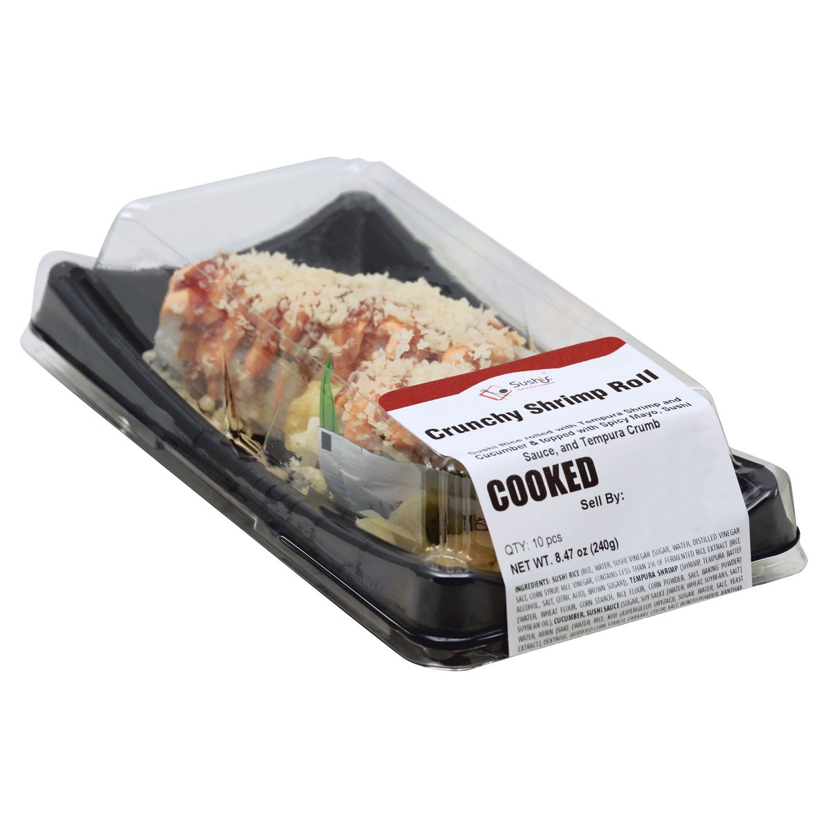 slide 4 of 4, Sushic Crunchy Shrimp Roll 10 ea, 10 ct