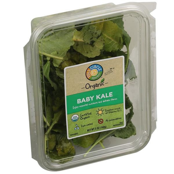 slide 1 of 1, Full Circle Market Baby Kale, 5 oz