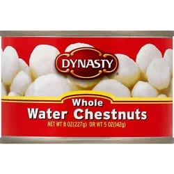 Dynasty Water Chestnuts Whole - 8 Oz