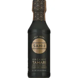 San-J Soy Sauce Tamari White Free - 10 Oz