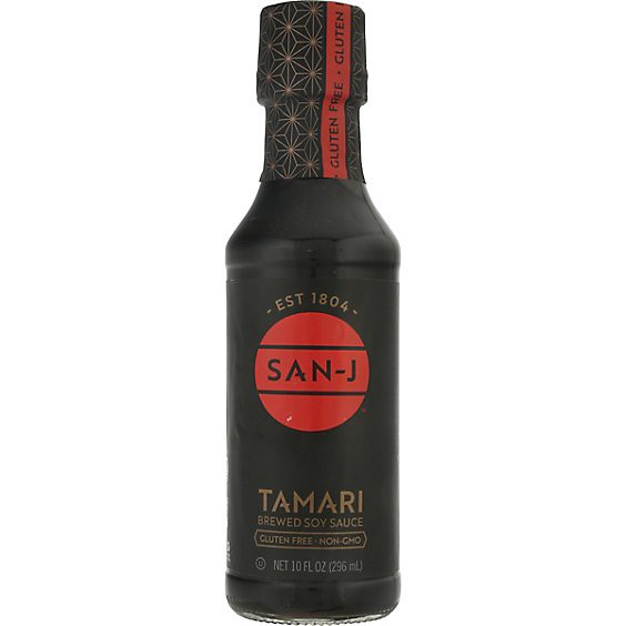 slide 1 of 1, San-J Tamari Soy Sauce Gluten Free - 10 Fl. Oz., 10 fl oz
