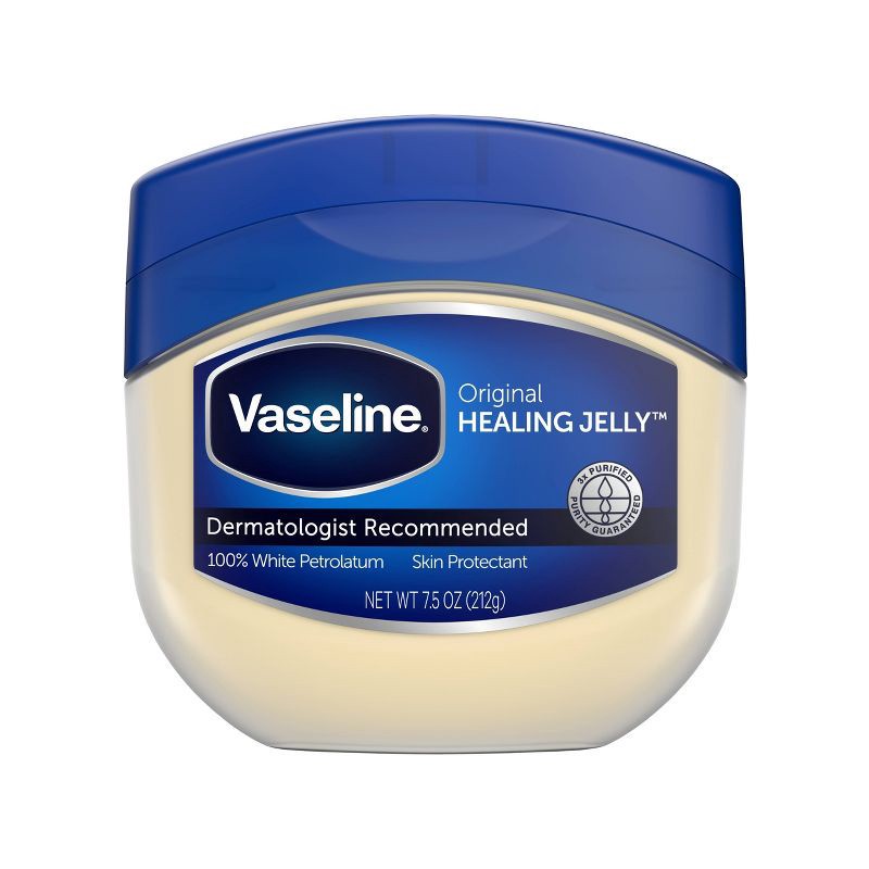 slide 2 of 8, Vaseline Original Healing Petroleum Jelly Unscented - 7.5oz, 7.5 oz