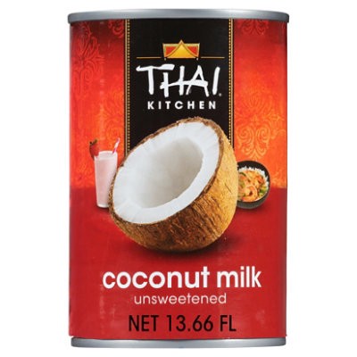 slide 1 of 1, Thai Kitchen Gluten Free Unsweetened Coconut Milk - 13.66 Fl. Oz., 13.66 fl oz