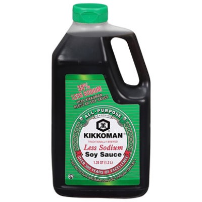slide 1 of 1, Kikkoman Soy Sauce Lite - 40 Fl. Oz., 40 fl oz