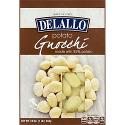 Delallo Pasta Gnocchi Potato Box - 16 Oz