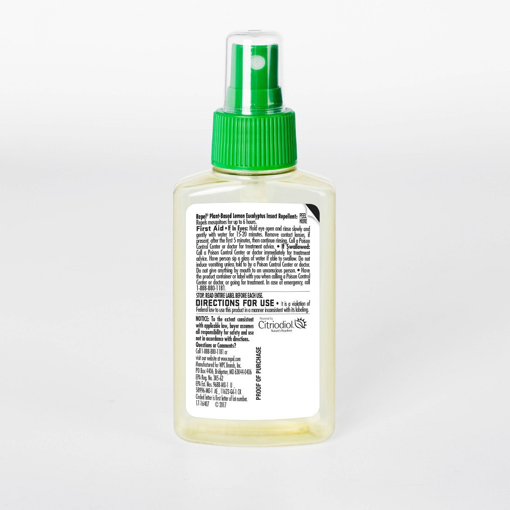 slide 5 of 5, Repel Plant-Based Lemon Eucalyptus Insect Repellent Pump Spray 4 fl oz, 4 fl oz