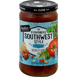 Signature Select Southwest Mild Salsa Jar - 24 Oz