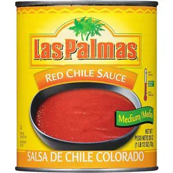Las Palmas Sauce Red Chile Medium Can - 28 Oz