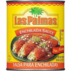 Las Palmas Sauce Enchilada Picante Hot Can - 28 Oz