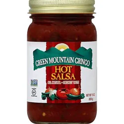 Green Mountain Gringo Salsa Hot Jar - 16 Oz