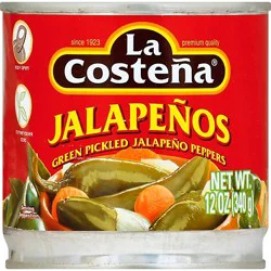 La Costena Jalapenos Can - 12 Oz