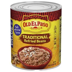 Old El Paso Beans Refried Traditional Can - 31 Oz