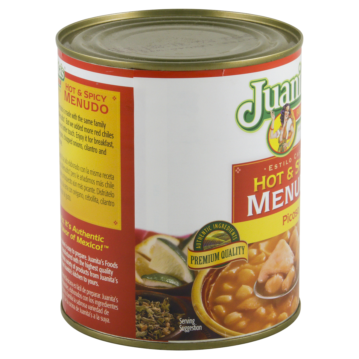 slide 2 of 4, Juanita's Hot & Spicy Menudo 2.66 kg, 94 oz