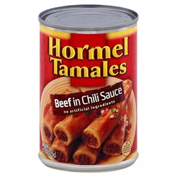 Hormel Tamales Beef In Chili Sauce - 15 Oz