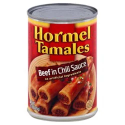Hormel Tamales Beef In Chili Sauce - 15 Oz