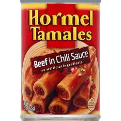 Hormel Tamales Beef In Chili Sauce - 15 Oz