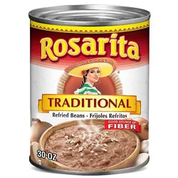 Rosarita Traditional Refried Beans - 30 Oz