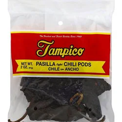 Tampico Spices Chile Pods Pasilla - 2 Oz