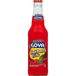 Goya Refresco Soda Fruit Punch - 12 Oz