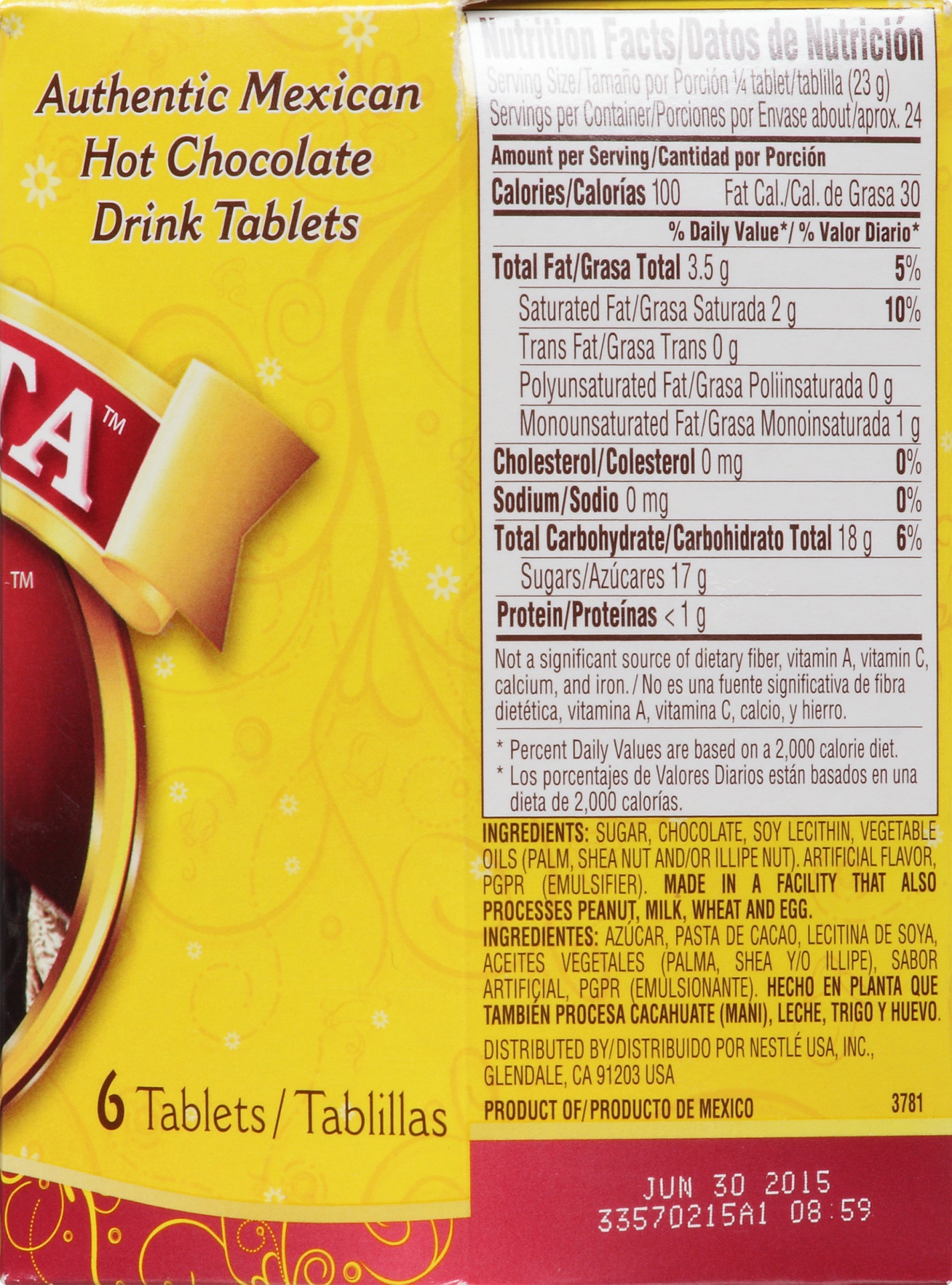slide 4 of 6, Nestlé Abuelita Authentic Mexican Chocolate Drink Mix, 6 ct