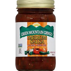 Green Mountain Gringo Salsa Medium Jar - 16 Oz